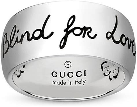 gucci blind|gucci blind for love ring.